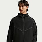 Nike Tech Men's Shori-Knit Full-Zip Windrunner Jacket. Nike SG